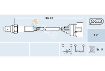 Lambda sonda FAE 77137