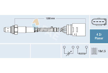 Lambda sonda FAE 77144