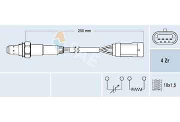 Lambda sonda FAE 77151