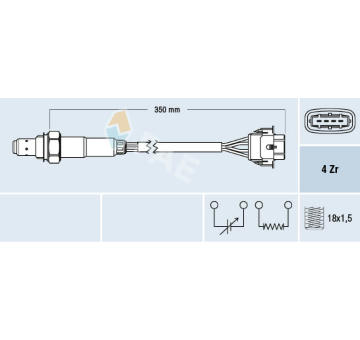 Lambda sonda FAE 77155