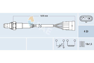 Lambda sonda FAE 77161