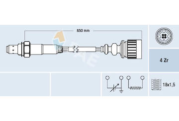 Lambda sonda FAE 77174