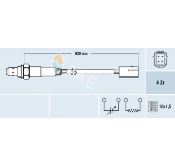 Lambda sonda FAE 77177