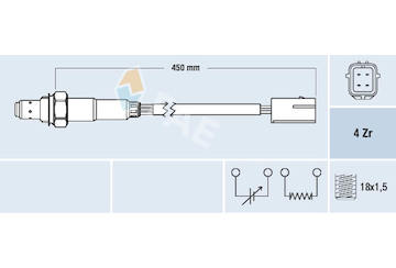 Lambda sonda FAE 77178