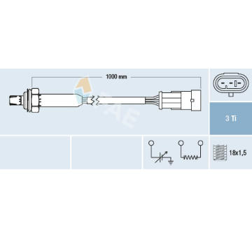 Lambda sonda FAE 77182