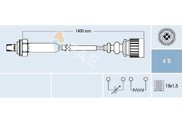 Lambda sonda FAE 77186