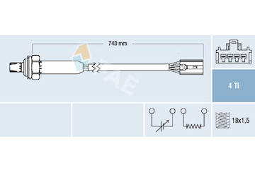 Lambda sonda FAE 77189