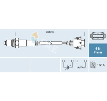 Lambda sonda FAE 77208