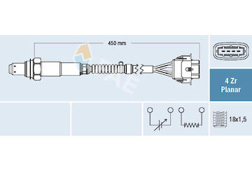 Lambda sonda FAE 77209