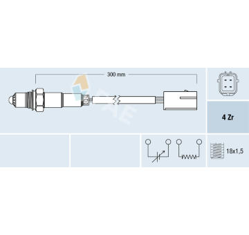 Lambda sonda FAE 77213