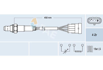 Lambda sonda FAE 77218