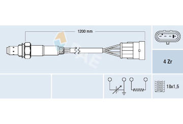 Lambda sonda FAE 77221