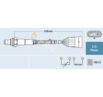 Lambda sonda FAE 77227