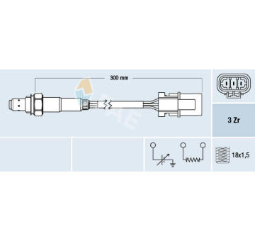 Lambda sonda FAE 77228