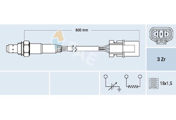 Lambda sonda FAE 77230