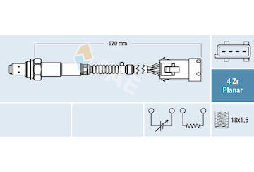 Lambda sonda FAE 77240