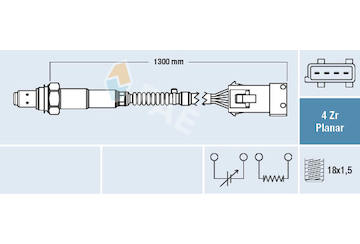 Lambda sonda FAE 77241