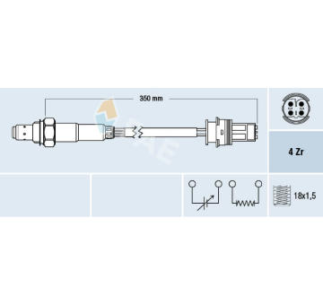 Lambda sonda FAE 77243