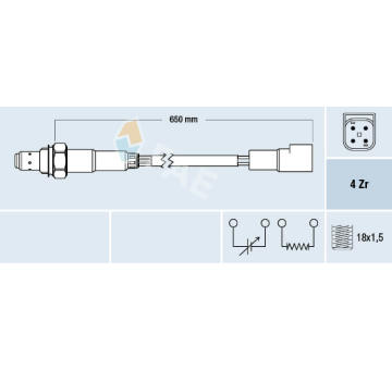 Lambda sonda FAE 77245