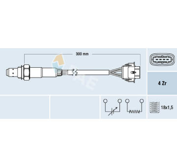 Lambda sonda FAE 77246