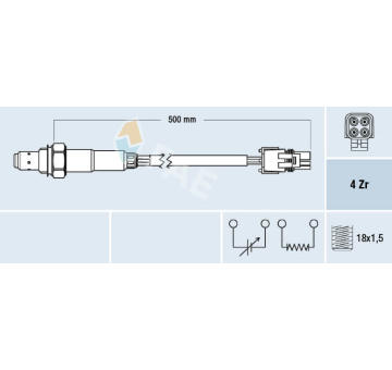 Lambda sonda FAE 77259