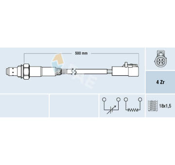 Lambda sonda FAE 77260