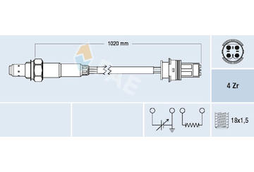 Lambda sonda FAE 77271