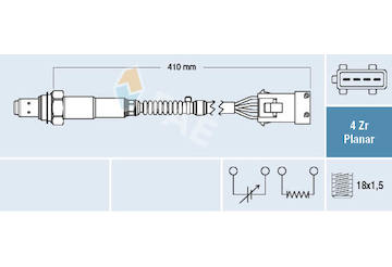 Lambda sonda FAE 77282