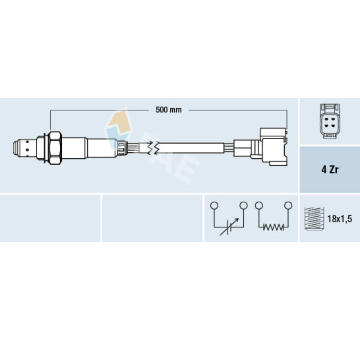 Lambda sonda FAE 77297