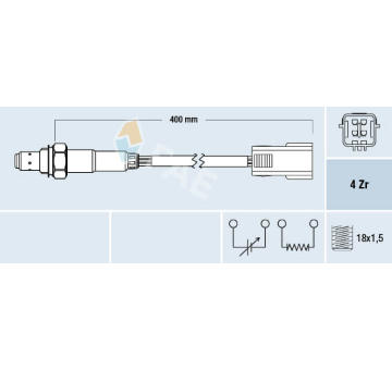 Lambda sonda FAE 77298