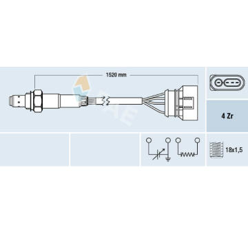 Lambda sonda FAE 77301