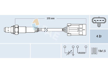 Lambda sonda FAE 77309