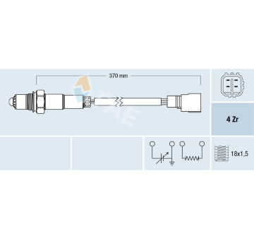 Lambda sonda FAE 77330