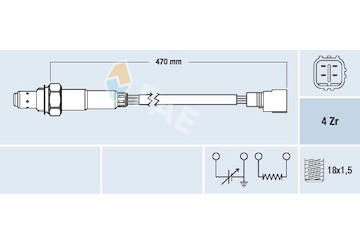 Lambda sonda FAE 77331