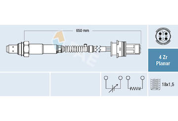 Lambda sonda FAE 77333