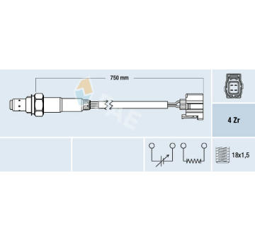 Lambda sonda FAE 77339