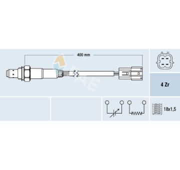 Lambda sonda FAE 77346