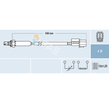 Lambda sonda FAE 77350