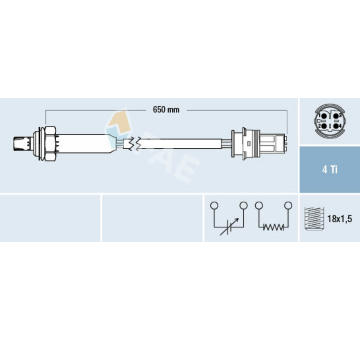 Lambda sonda FAE 77353