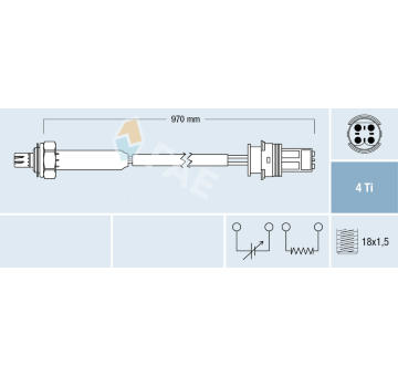 Lambda sonda FAE 77354