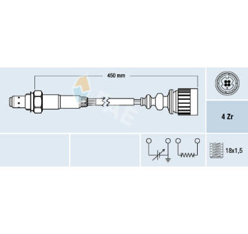 Lambda sonda FAE 77367