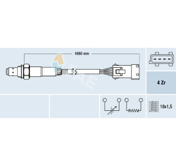 Lambda sonda FAE 77374