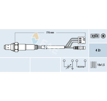 Lambda sonda FAE 77379