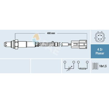 Lambda sonda FAE 77392