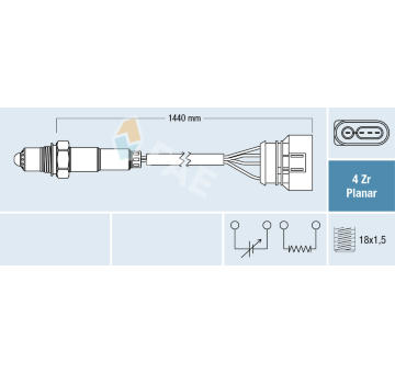 Lambda sonda FAE 77400