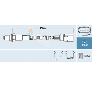 Lambda sonda FAE 77402