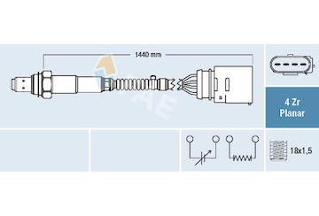 Lambda sonda FAE 77407