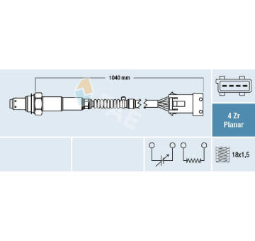 Lambda sonda FAE 77414