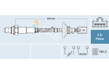 Lambda sonda FAE 77416