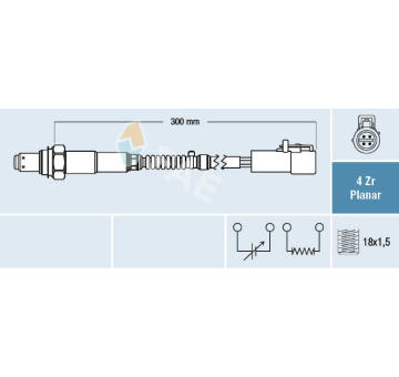 Lambda sonda FAE 77418